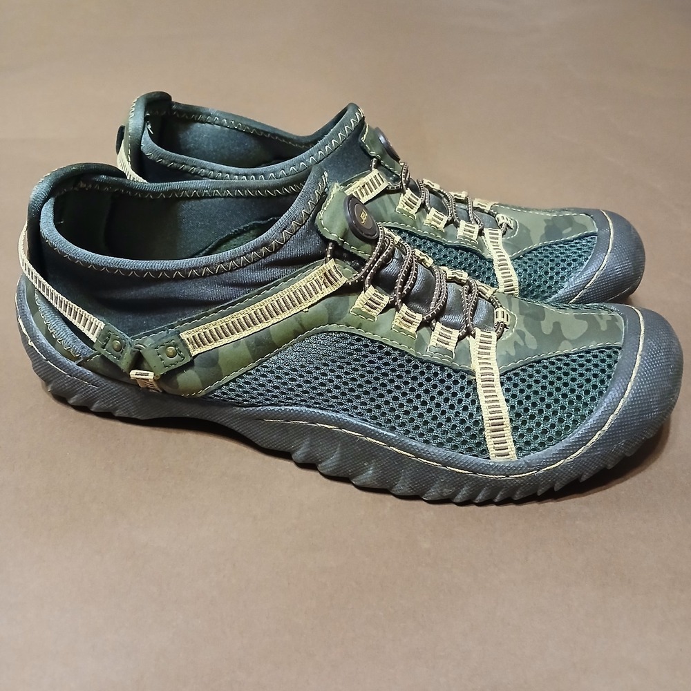 JBU by Jambu Women's Tahoe Water Ready Shoe Camo Tan Size 7.5